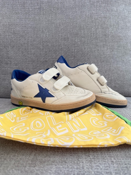 Golden Goose Other - Golden Goose Ballstar Nappa Under Laminated Star Boys Shoes NWOT
